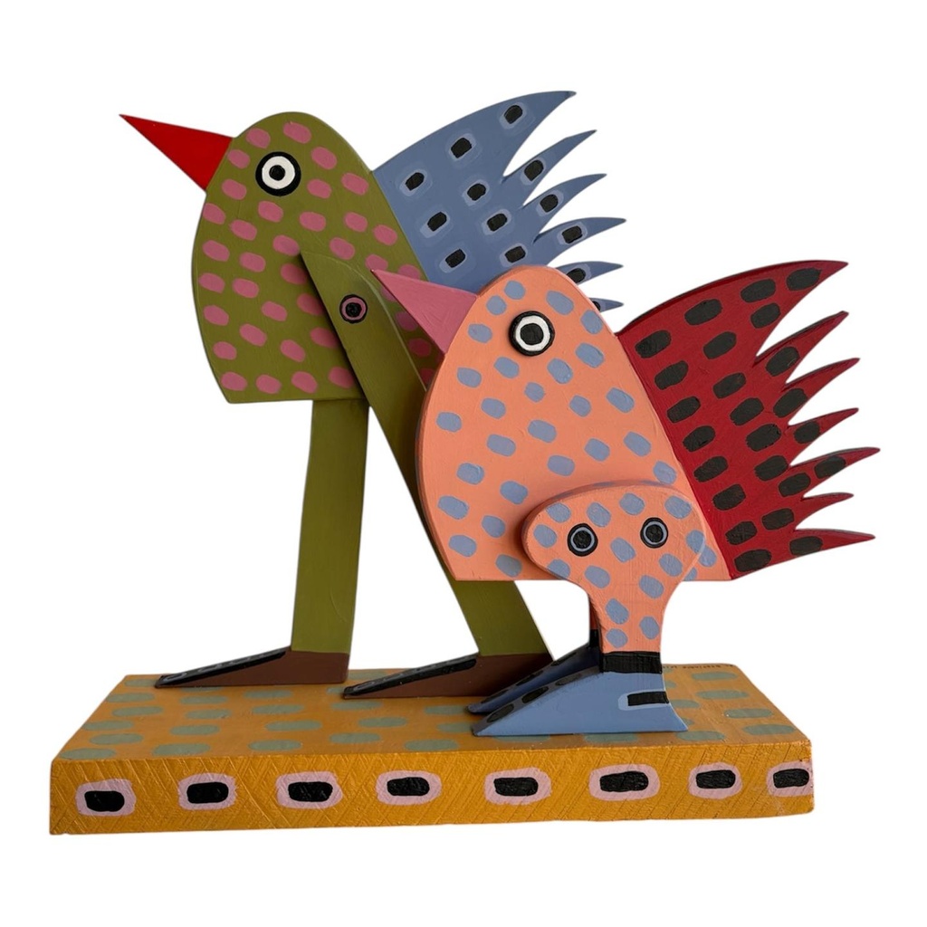 Pájaros pintados